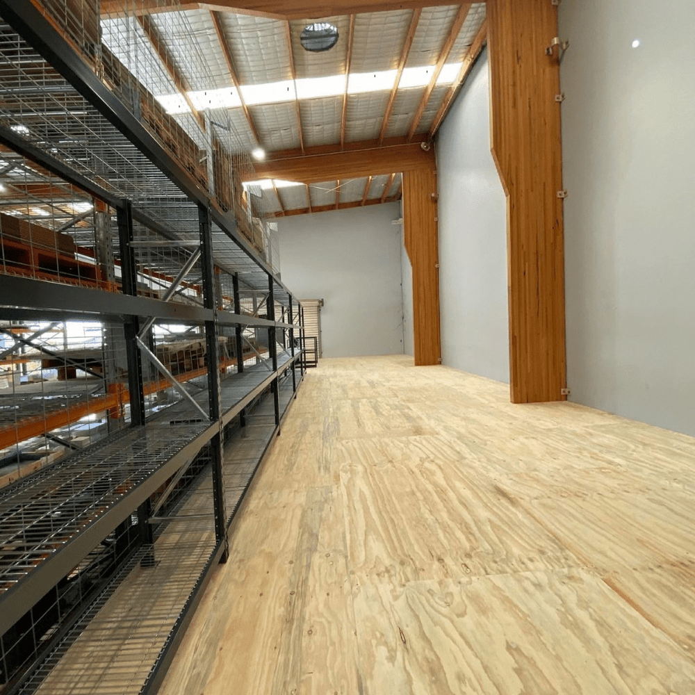 Completed mezzanine project