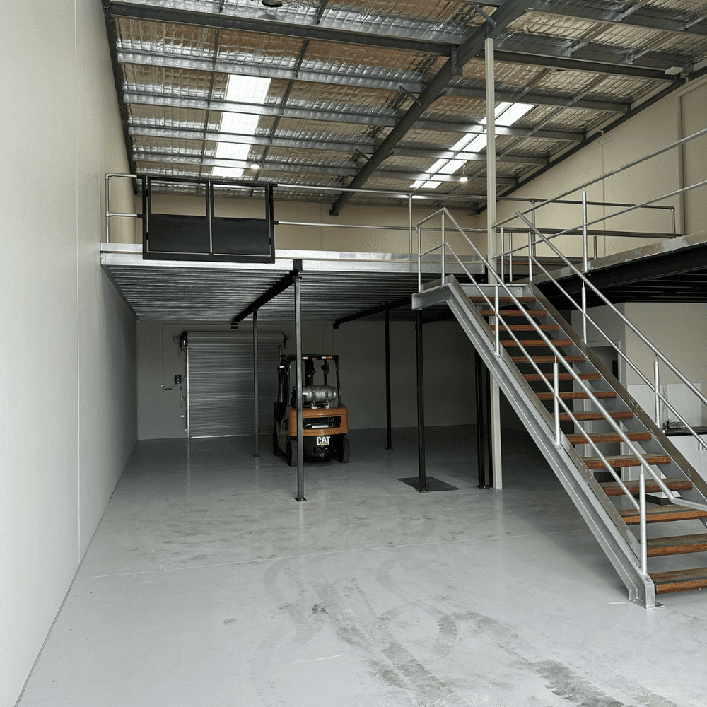 Completed mezzanine project